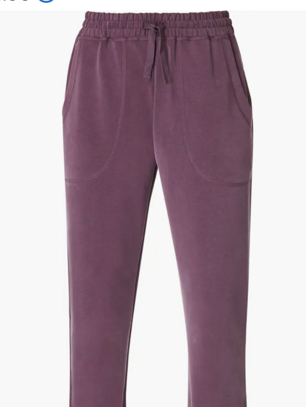 Sweaty Betty Midnight Cherry Purple Jogger Pants